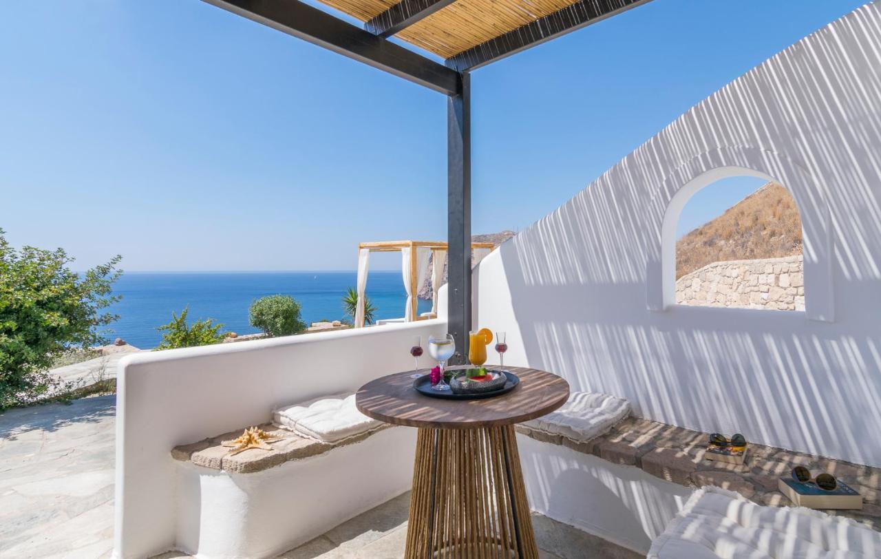 Psaravolada Hotel Milos Agia Kiriaki Beach  ภายนอก รูปภาพ