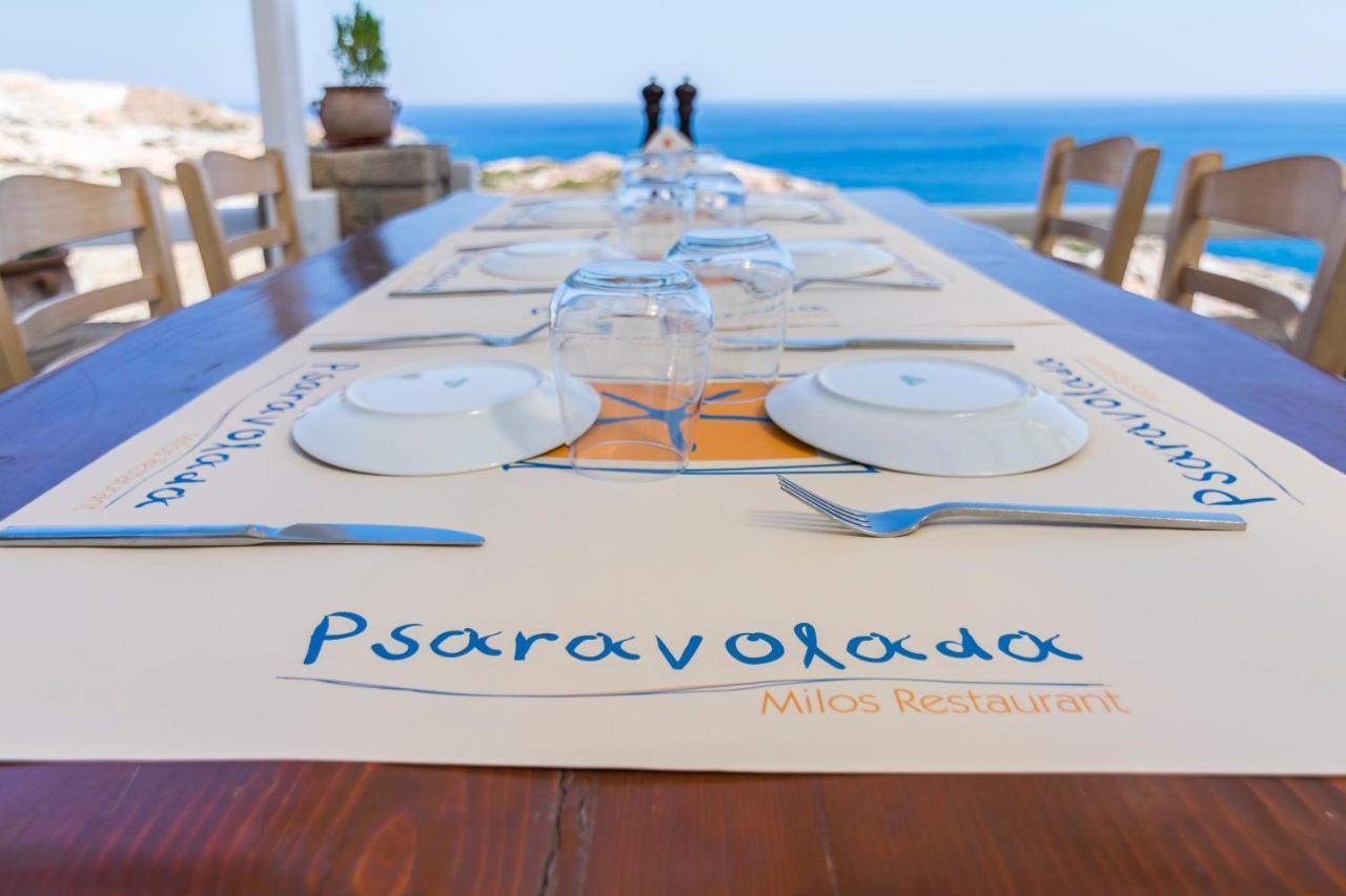 Psaravolada Hotel Milos Agia Kiriaki Beach  ภายนอก รูปภาพ